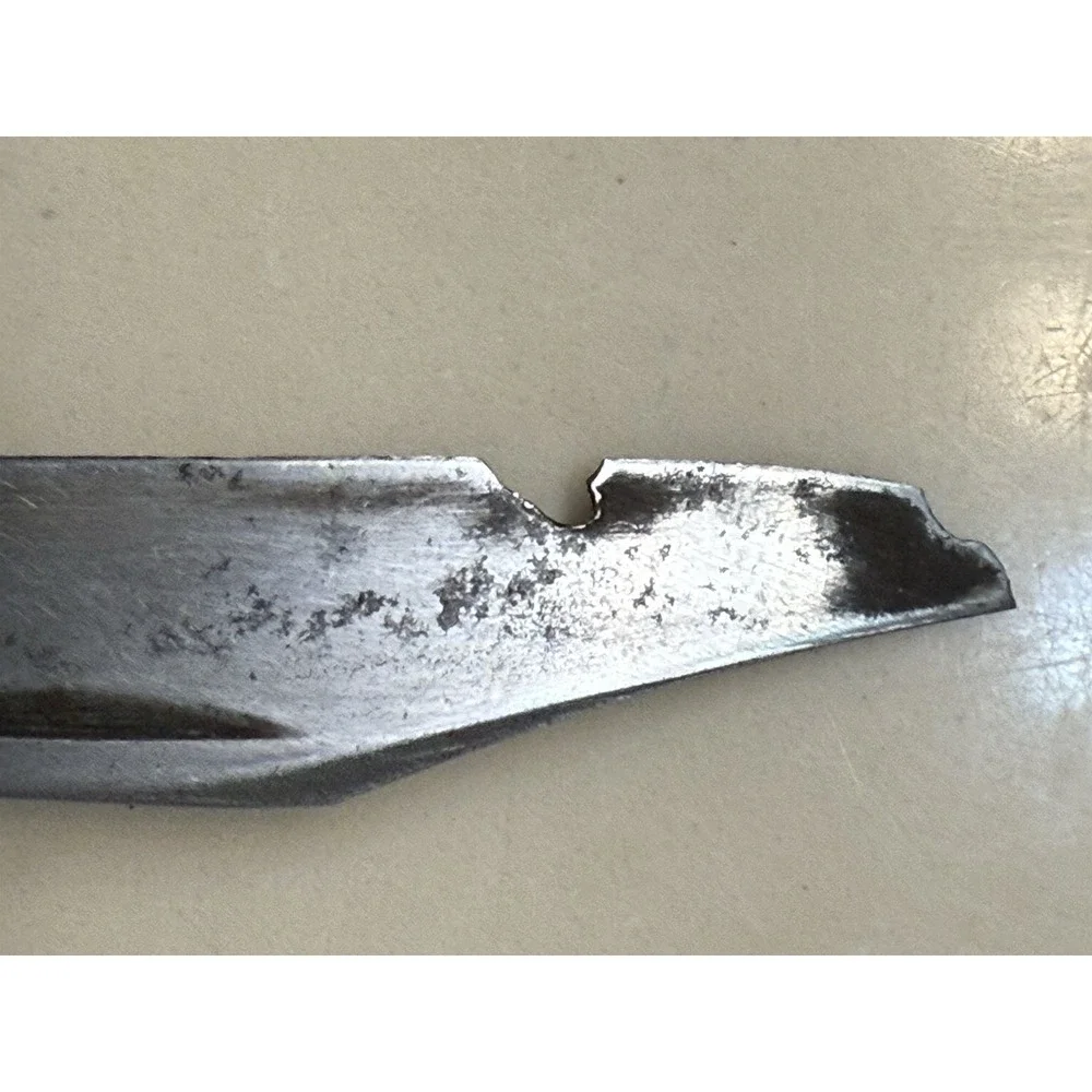 Vintage Case XX  3 Blade Slick Black NO Dots 087HE